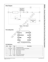 FMS6404CSX Datasheet Page 3