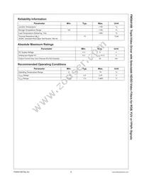 FMS6418BM16X Datasheet Page 3