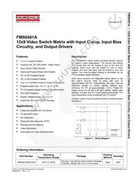 FMS6501AMTC28X Datasheet Page 2