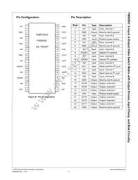 FMS6502MTC24 Datasheet Page 3