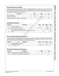 FMS6502MTC24 Datasheet Page 4