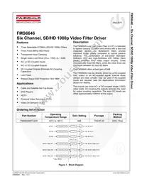 FMS6646MTC20X Datasheet Page 2