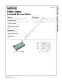 FMS6G10US60S Datasheet Cover