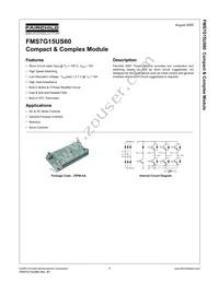 FMS7G15US60 Datasheet Cover