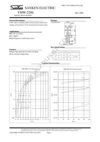 FMW-2206 Datasheet Cover