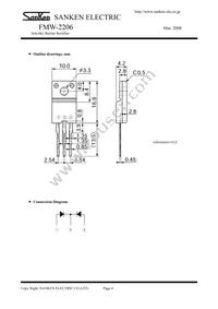 FMW-2206 Datasheet Page 4