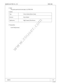 FMW-4306 Datasheet Cover