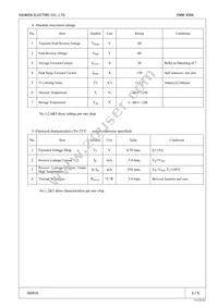 FMW-4306 Datasheet Page 2