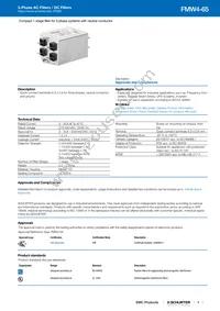 FMW-81-0001 Datasheet Cover