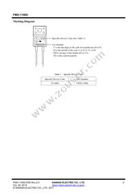 FMX-1106S Datasheet Page 5