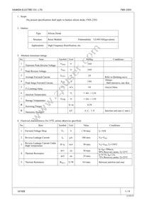 FMX-2203 Datasheet Cover