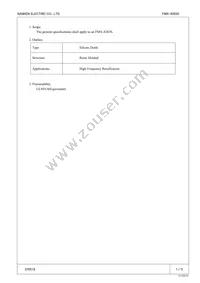 FMX-4203S Datasheet Cover