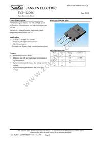 FMX-4206S Datasheet Cover