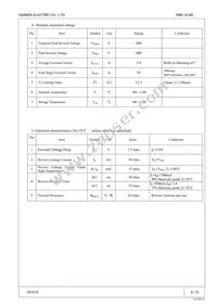 FMX-G16S Datasheet Page 2