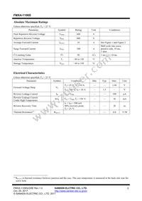 FMXA-1106S Datasheet Page 2