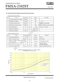 FMXA-2102ST Datasheet Page 2