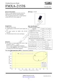 FMXA-2153S Datasheet Cover