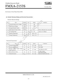 FMXA-2153S Datasheet Page 2