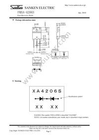 FMXA-4206S Datasheet Page 5