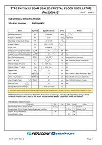 FN1200041Z Datasheet Page 3