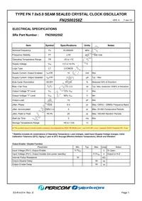 FN2500258Z Datasheet Page 3