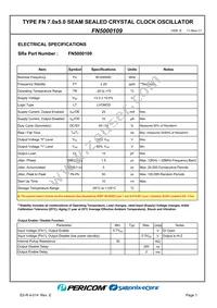 FN5000109 Datasheet Page 3