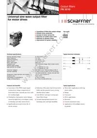 FN5010-90-99 Datasheet Cover