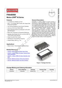 FNA40560 Datasheet Page 2