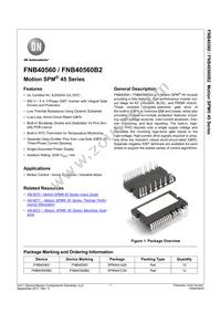 FNB40560 Datasheet Cover