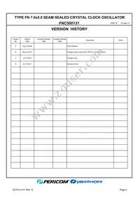 FNC500131 Datasheet Page 2