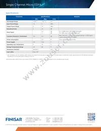 FOA-M1100MB-ESC1C-AA001 Datasheet Page 2