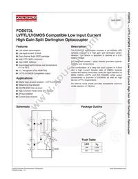 FOD073LR2 Datasheet Page 2