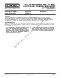 FOD270L Datasheet Page 17