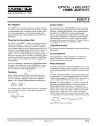 FOD2711SD Datasheet Page 10