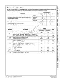 FOD8343TR2V Datasheet Page 4