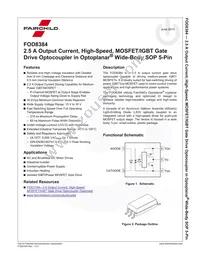 FOD8384R2V Datasheet Page 2