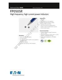 FP0505R1-R100-R Cover