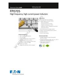 FP0705R3-R07-I Datasheet Cover