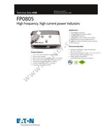 FP0805R1-R07-R Datasheet Cover