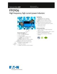 FP0906R1-R18-R Datasheet Cover