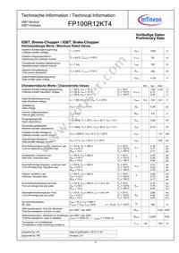 FP100R12KT4BOSA1 Datasheet Page 3