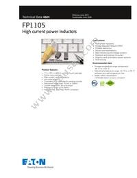 FP1105R1-R22-R Datasheet Cover