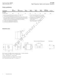 FP1108B1-R180-R Datasheet Page 2