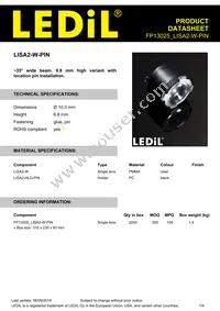 FP13025_LISA2-W-PIN Datasheet Cover