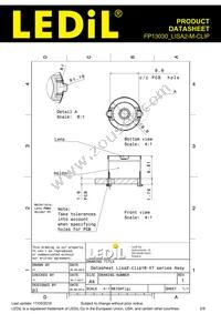 FP13030_LISA2-M-CLIP Datasheet Page 2