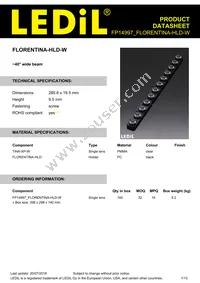 FP14997_FLORENTINA-HLD-W Datasheet Cover