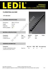 FP14998_FLORENTINA-HLD-WW Datasheet Cover
