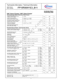 FP15R06W1E3B11BOMA1 Datasheet Page 4