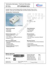 FP15R06W1E3BOMA1 Datasheet Cover