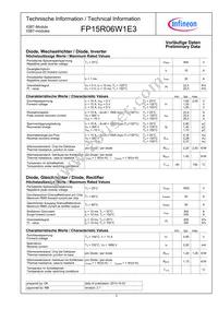 FP15R06W1E3BOMA1 Datasheet Page 3